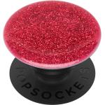 Rote PopSockets Popsockel mit Glitzer aus Kunststoff 