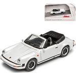 Weiße Porsche 911 Spielzeug Cabrios aus Metall 