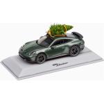 Porsche 911 Dakar (992) mit Tannenbaum – Christmas - grün, schwarz