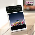 Porsche 911 Tischkalender aus Edelstahl 