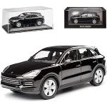 Schwarze Porsche Cayenne Modellautos & Spielzeugautos aus Metall 