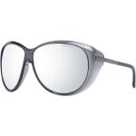 Silberne Porsche Design Kunststoffsonnenbrillen für Damen 