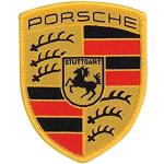 Reduzierte Porsche Design Porsche Biker Aufnäher 