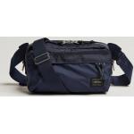 Marineblaue Herrenschultertaschen & Herrenshoulderbags mit Reißverschluss 