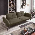 Reduzierte Grüne Moderne Big Sofas & XXL Sofas aus Textil mit Armlehne Breite 250-300cm, Höhe 50-100cm, Tiefe 100-150cm 