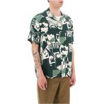 Portuguese Flannel, Hemd mit Abstraktem Druck Green, Herren, Größe: M