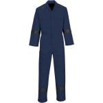 Blaue Portwest Herrenarbeitsbekleidung & Herrenberufsbekleidung mit Knopf mit Reflektoren Größe XL 