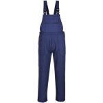 Blaue Portwest Arbeitslatzhosen mit Schnalle aus Baumwolle für Herren Größe 3 XL 