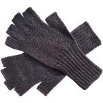 Schwarze Elegante Posh Gear Fingerlose Handschuhe & Halbfinger-Handschuhe für Herren Größe L für den für den Herbst 