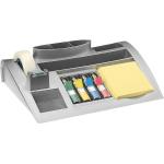 Silberne Post-it Schreibtisch Organizer aus Kunststoff 