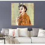 Posterlounge Wandbild, Audrey Hepburn, Premium-Poster