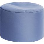 Blaue twentyfour Geschirrartikel Poufs aus Kunststoff Breite 50-100cm, Höhe 0-50cm, Tiefe 50-100cm 