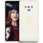 Weiße Samsung Galaxy Note 9 Hüllen Art: Soft Cases mit Bildern aus Silikon stoßfest 
