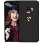 Schwarze Samsung Galaxy S9 Hüllen Art: Slim Cases mit Bildern aus Silikon stoßfest 