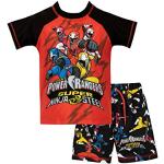 Rote Power Rangers Kinderbadesets für Jungen Größe 116 2-teilig 