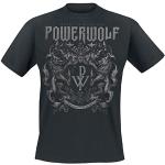 Powerwolf - T-Shirt - Crest - Metal is Religion - Schwarz - M