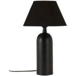 Schwarze Moderne PR Home Nachttischlampen & Nachttischleuchten matt aus Textil E27 