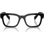 Schwarze Prada Panto-Brillen aus Kunststoff für Herren 