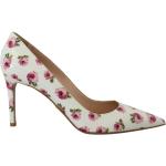 Reduzierte Bunte Blumenmuster Prada High Heels & Stiletto-Pumps aus Leder für Damen Größe 40 