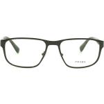 Prada Brillenfassung PR56SV UF4-1O1 53mm - Metall Vollrand - Grün für Damen und Herren