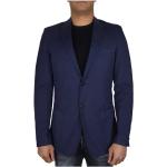 Reduzierte Blaue Prada Baumwollblazer mit Knopf aus Baumwolle für Herren Größe XL 