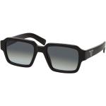 Schwarze Prada Quadratische Sonnenbrillen mit Sehstärke aus Kunststoff für Herren 