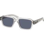 Graue Prada Quadratische Sonnenbrillen mit Sehstärke aus Kunststoff für Herren 