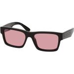 Schwarze Prada Quadratische Sonnenbrillen polarisiert aus Kunststoff für Herren 
