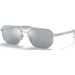 Silberne Prada Retro Sonnenbrillen für Herren 