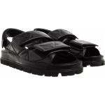 Prada Sandalen & Sandaletten - Flat Sandals - Gr. 39 (EU) - in Schwarz - für Damen