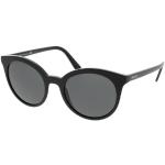 Reduzierte Schwarze Prada Kunststoffsonnenbrillen für Damen 