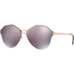 Violette Prada Verspiegelte Sonnenbrillen für Damen 
