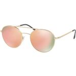 Rosa Prada Sport Verspiegelte Sonnenbrillen aus Metall für Damen 