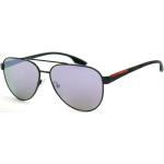 Violette Prada Sport Verspiegelte Sonnenbrillen für Herren 