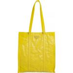 Gelbe Prada Lederhandtaschen aus Nappaleder für Damen klein 