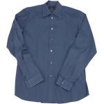 Hellblaue Vintage Prada Button Down Kragen Hemden mit Button-Down-Kragen mit Knopf aus Baumwolle für Herren Größe M 