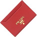 Reduzierte Rote Vintage Prada Damenportemonnaies & Damenwallets aus Leder 