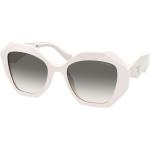 Reduzierte Weiße Prada Damensonnenbrillen 