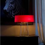 Rote Prandina Tischlampen & Tischleuchten aus Glas 