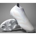 Reduzierte Weiße adidas Predator Accuracy Nockenschuhe aus Textil für Damen Größe 40,5 