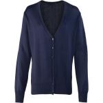Marineblaue Premier Workwear V-Ausschnitt Damencardigans Größe 3 XL 