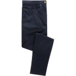 Marineblaue Premier Workwear Chino mit Reißverschluss für Herren Größe XXL Weite 32 