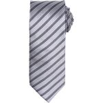 Silbergraue Premier Workwear Herrenkrawatten & Herrenschlipse aus Polyester 