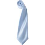 Hellblaue Premier Workwear Herrenkrawatten & Herrenschlipse aus Polyester 
