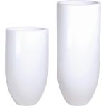 Weiße 50 cm fleur ami Runde Bodenvasen & Vasen für Pampasgras 50 cm 