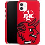 DeinDesign Premium Case kompatibel mit Apple iPhone 12 Mini Smartphone Handyhülle Schutzhülle matt Teufel 1. FCK 1. FC Kaiserslautern