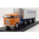 Orange Premium Classixxs Skoda Transport & Verkehr Modell-LKWs aus Metall 