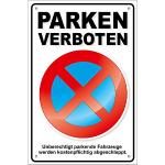 PREMIUM Parkverbot Schilder Parken verboten PS04 (