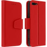 Rote iPhone 7 Plus Hüllen Art: Flip Cases aus Rindsleder kratzfest 