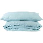 Mintgrüne bügelfreie Bettwäsche aus Baumwolle maschinenwaschbar 155x220 
